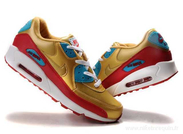 jaune Nike Air Max 90 (1)